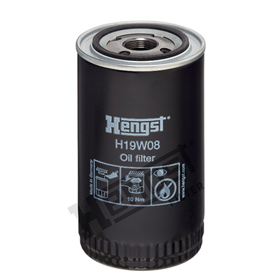Oil Filter - H19W08 HENGST FILTER