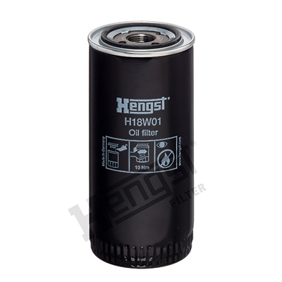 Oil Filter - H18W01 HENGST FILTER
