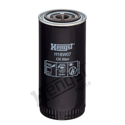 Filtro olio - H18W07 HENGST FILTER