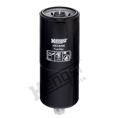 kuro filtras - H574WK HENGST FILTER