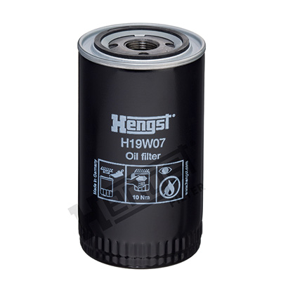 Filtro olio - H19W07 HENGST FILTER