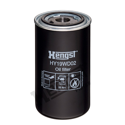 Oil Filter - HY19WD02 HENGST FILTER