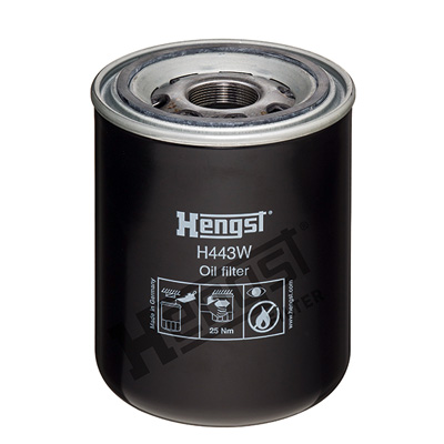 Oil Filter - H443W HENGST FILTER