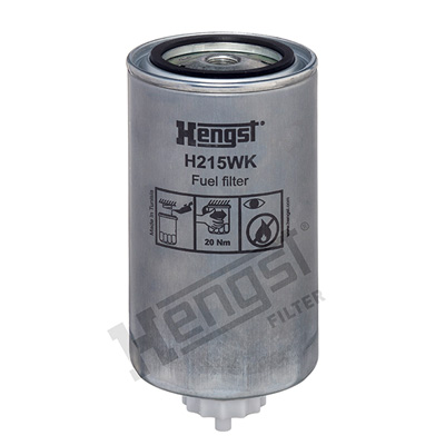 Fuel filter - H215WK HENGST FILTER