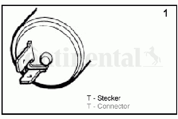 Water Pump, window cleaning - 246-083-002-006Z CONTINENTAL/VDO