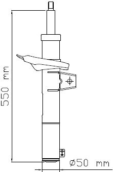 Shock Absorber - 3348039 KYB