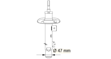 Амортизатор - 339710 KYB
