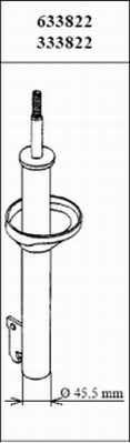 Shock Absorber - 335842 KYB