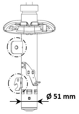 Shock Absorber - 3338056 KYB