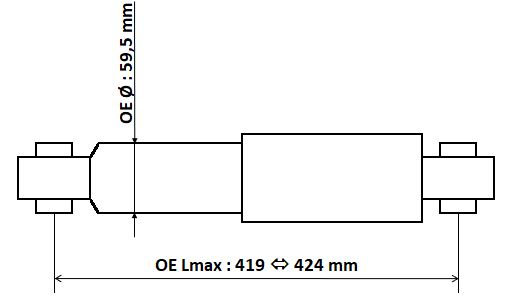 Амортизатор - 3450001 KYB