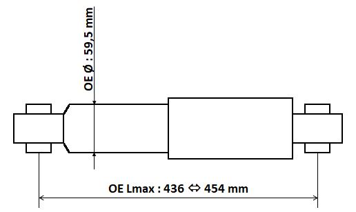Амортизатор - 3450003 KYB