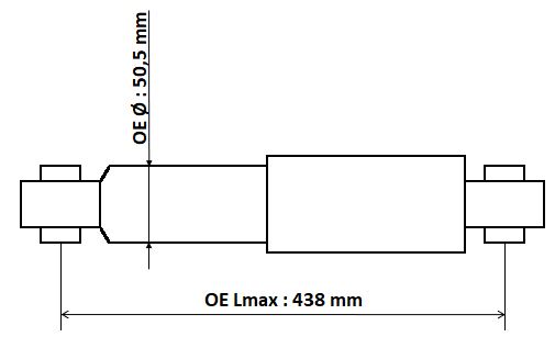 Shock Absorber - 345701 KYB