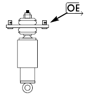 Repair Kit, suspension strut - SM1811 KYB