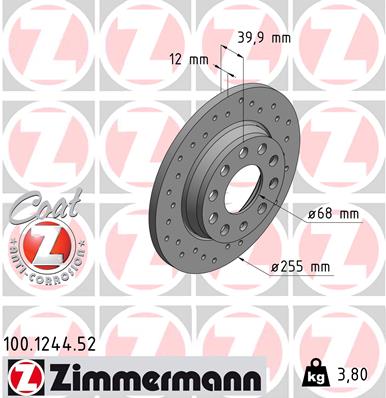Discofreno - 100.1244.52 ZIMMERMANN