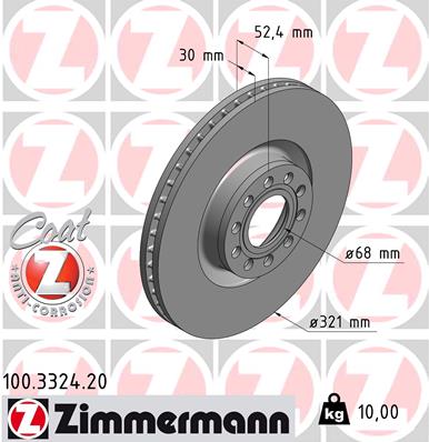 Discofreno - 100.3324.20 ZIMMERMANN