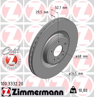 Discofreno - 100.3332.20 ZIMMERMANN