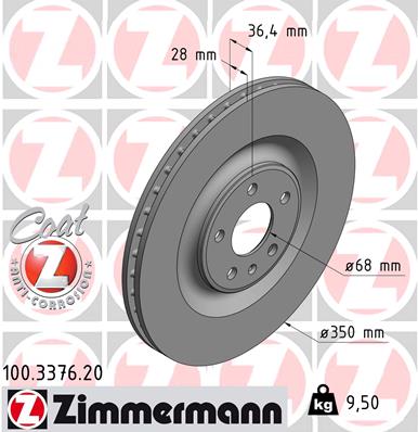Discofreno - 100.3376.20 ZIMMERMANN