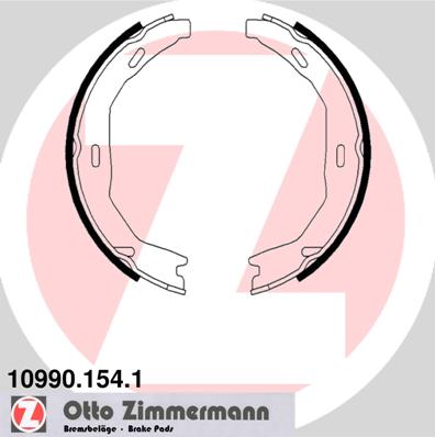 Brake Shoe Set, parking brake - 10990.154.1 ZIMMERMANN