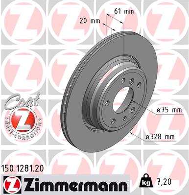Discofreno - 150.1281.20 ZIMMERMANN