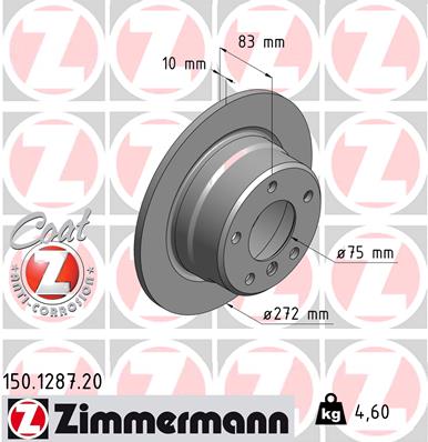 Discofreno - 150.1287.20 ZIMMERMANN