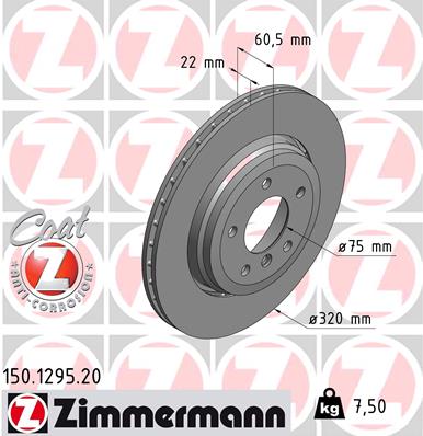 Discofreno - 150.1295.20 ZIMMERMANN