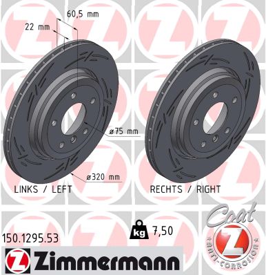 Discofreno - 150.1295.53 ZIMMERMANN