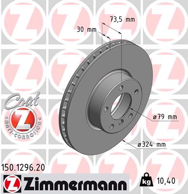 Discofreno - 150.1296.20 ZIMMERMANN