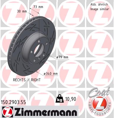 Discofreno - 150.2903.55 ZIMMERMANN