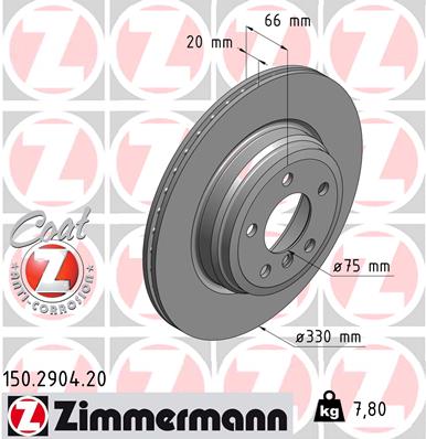Discofreno - 150.2904.20 ZIMMERMANN