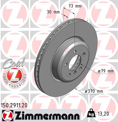 Discofreno - 150.2911.20 ZIMMERMANN