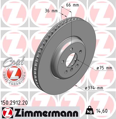 Discofreno - 150.2912.20 ZIMMERMANN