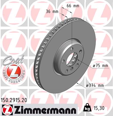Discofreno - 150.2915.20 ZIMMERMANN
