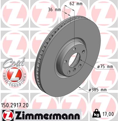 Discofreno - 150.2917.20 ZIMMERMANN