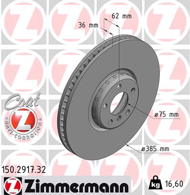 Discofreno - 150.2917.32 ZIMMERMANN