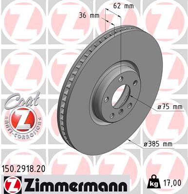 Discofreno - 150.2918.20 ZIMMERMANN