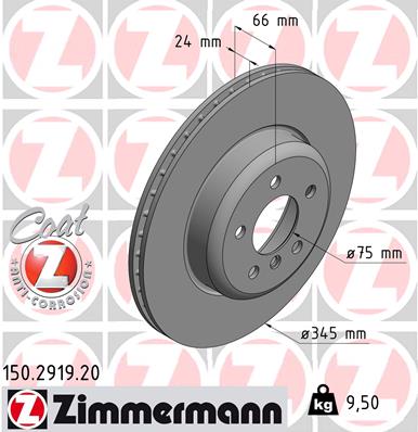Discofreno - 150.2919.20 ZIMMERMANN