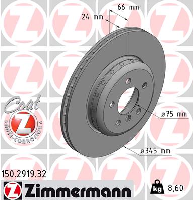 Discofreno - 150.2919.32 ZIMMERMANN