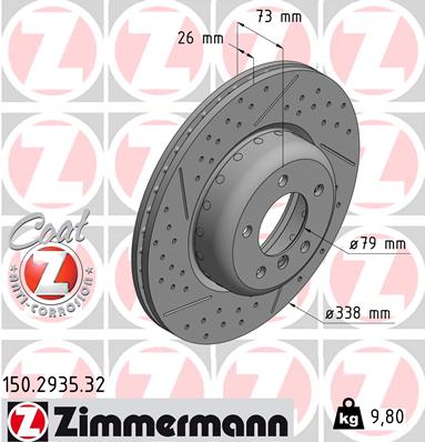 Discofreno - 150.2935.32 ZIMMERMANN