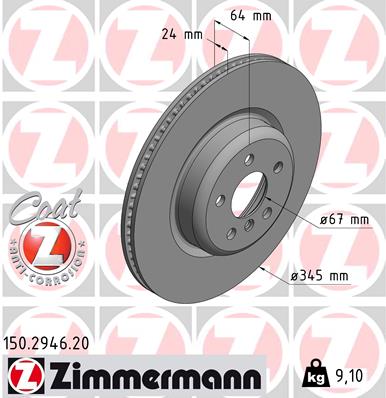 Discofreno - 150.2946.20 ZIMMERMANN