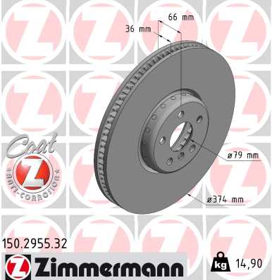 Discofreno - 150.2955.32 ZIMMERMANN