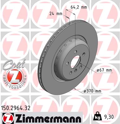 Discofreno - 150.2964.32 ZIMMERMANN
