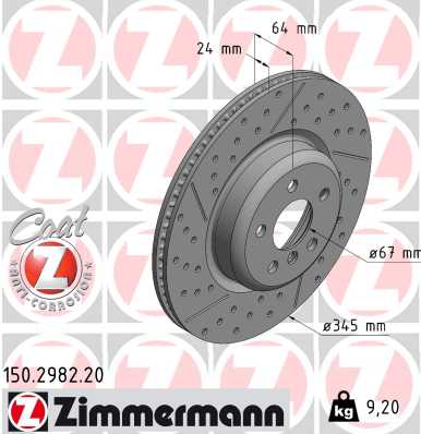 Discofreno - 150.2982.20 ZIMMERMANN
