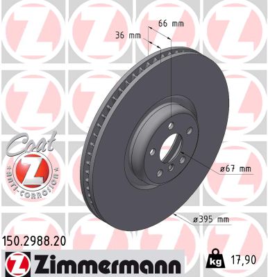 Discofreno - 150.2988.20 ZIMMERMANN