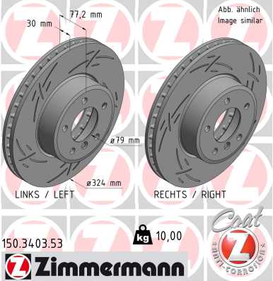 Discofreno - 150.3403.53 ZIMMERMANN