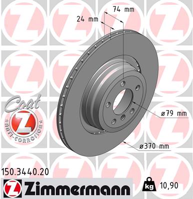 Discofreno - 150.3440.20 ZIMMERMANN