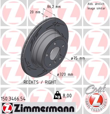 Discofreno - 150.3466.54 ZIMMERMANN