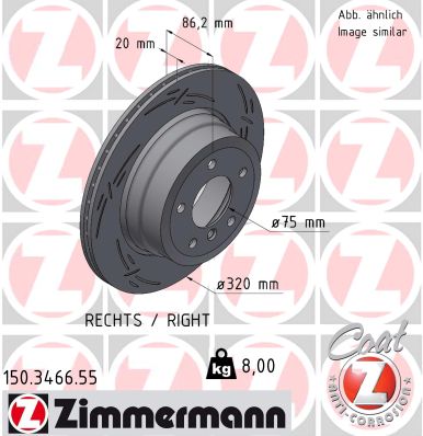 Discofreno - 150.3466.55 ZIMMERMANN