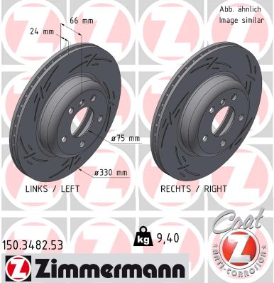 Discofreno - 150.3482.53 ZIMMERMANN