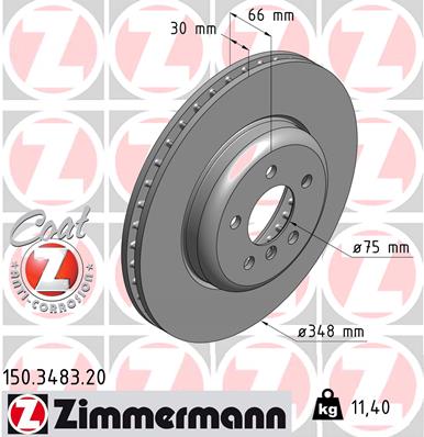 Discofreno - 150.3483.20 ZIMMERMANN