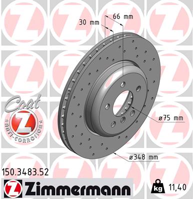 Discofreno - 150.3483.52 ZIMMERMANN